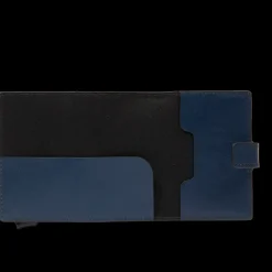 Portacarte in pelle a scatto con protezione RFID-The Bridge Hot