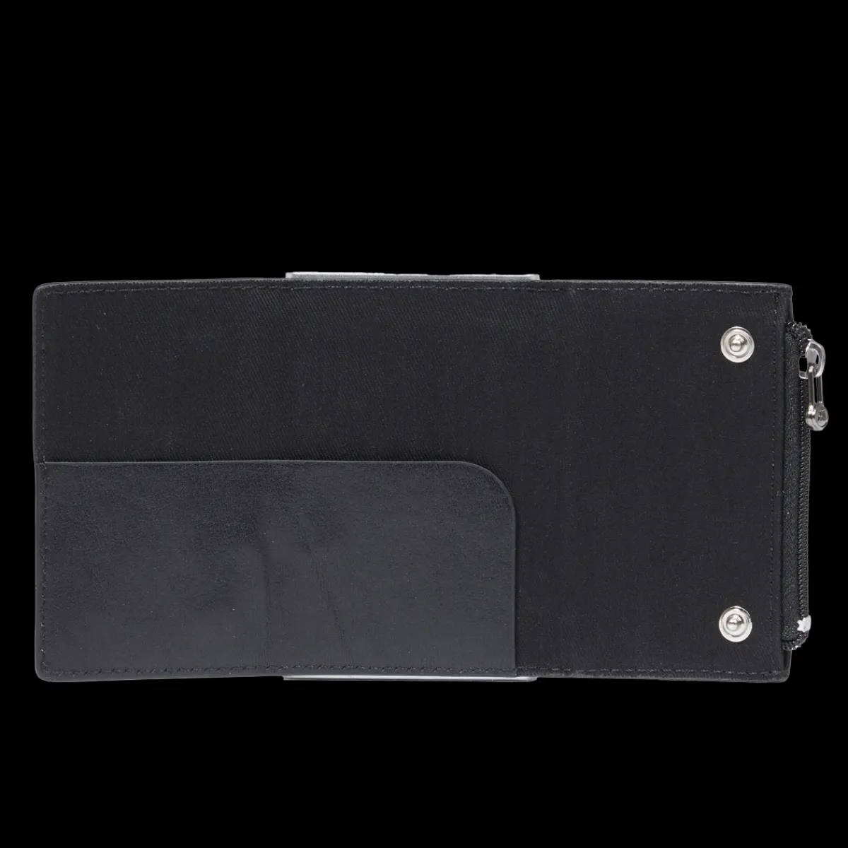 Portacarte in pelle a scatto con protezione rfid-The Bridge Best