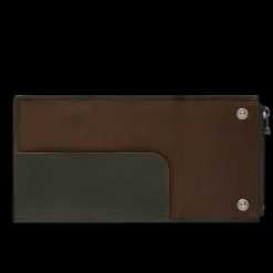 Portacarte in pelle a scatto con protezione RFID-The Bridge New