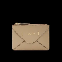 Portacarte in pelle compatto con zip-The Bridge Outlet