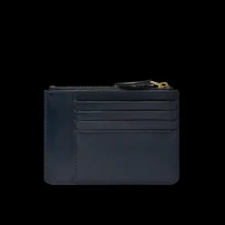 Portacarte in pelle compatto con zip-The Bridge Best