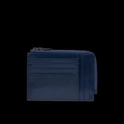 Portacarte in pelle con zip-The Bridge Sale