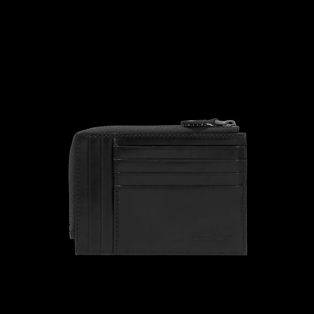 Portacarte in pelle con zip-The Bridge Outlet