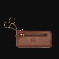 Portachiavi in pelle con zip-The Bridge Hot