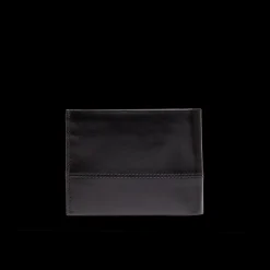 Portafogli di pelle da uomo con portamonete-The Bridge Outlet