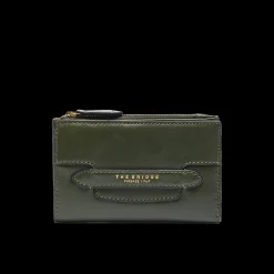 Portafogli in pelle donna piccolo con portamonete-The Bridge Discount