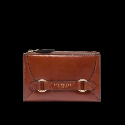 Portafogli in pelle donna con zip-The Bridge Clearance