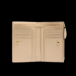 Portafogli in pelle donna con zip-The Bridge Discount