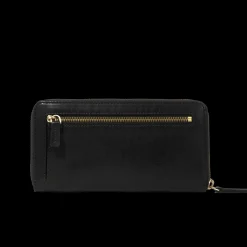 Portafogli in pelle donna con portamonete-The Bridge New