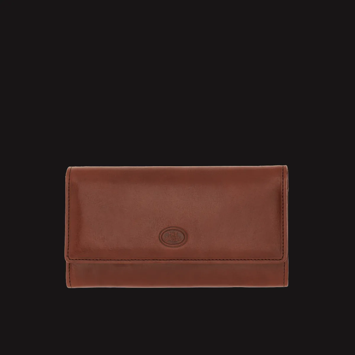 Portafogli in pelle donna con portamonete-The Bridge Outlet
