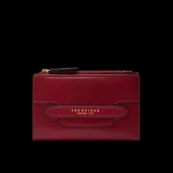 Portafogli in pelle donna piccolo con portamonete-The Bridge Hot