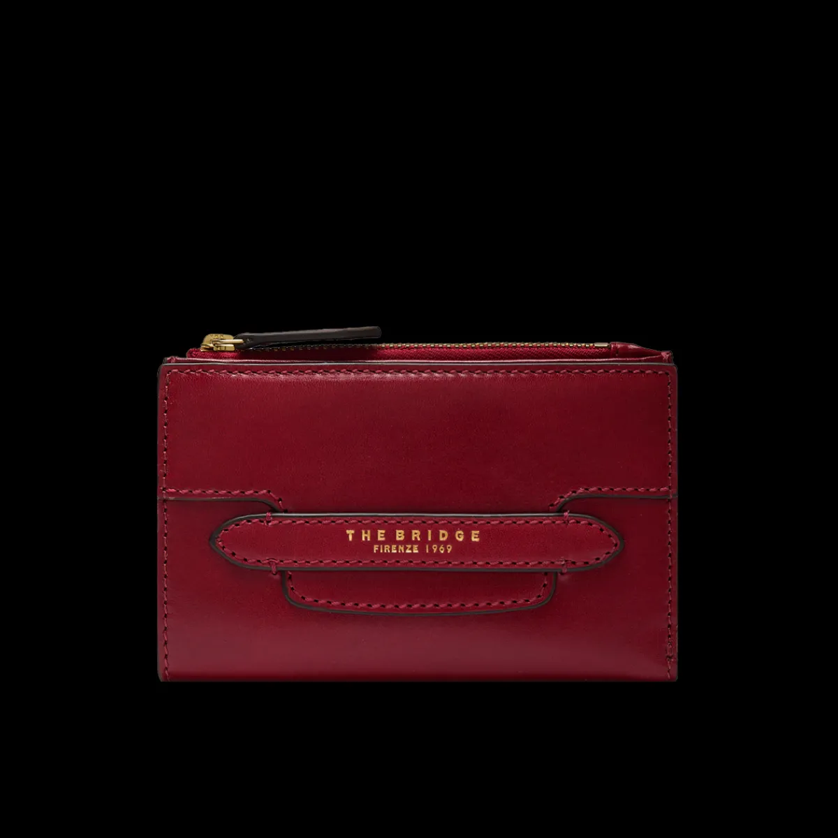 Portafogli in pelle donna piccolo con portamonete-The Bridge Hot