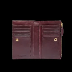Portafogli in pelle donna con zip-The Bridge Clearance