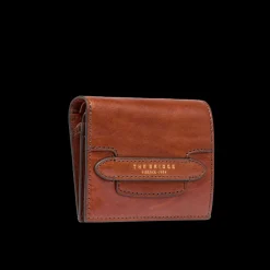 Portafogli in pelle donna piccolo con portamonete-The Bridge Discount
