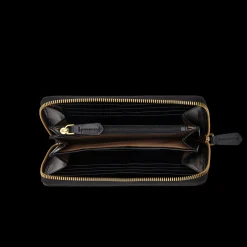Portafogli in pelle donna con portamonete-The Bridge Outlet