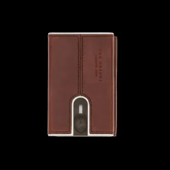 Portcarte in pelle a scatto con protezione rfid-The Bridge Clearance