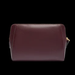 Pouch in pelle da polso con zip medium size-The Bridge
