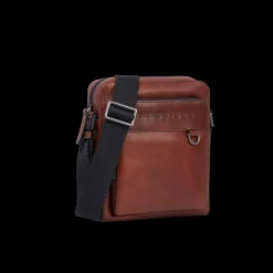 Tracolla in pelle uomo-The Bridge New