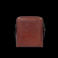 Tracolla in pelle uomo-The Bridge New