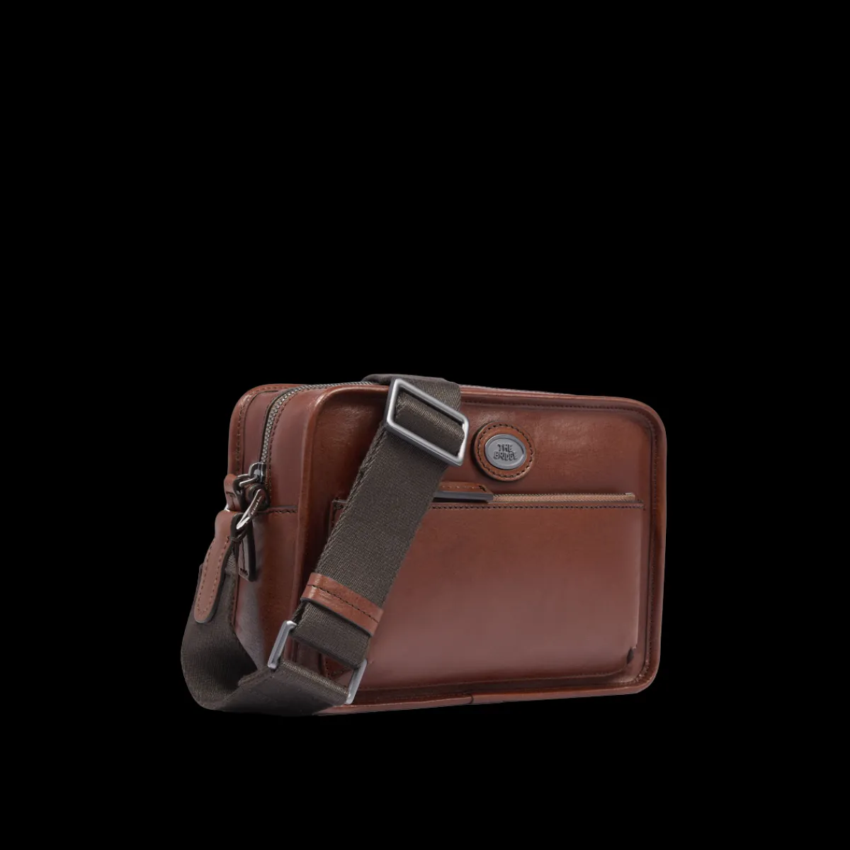 Tracolla in pelle uomo-The Bridge Outlet
