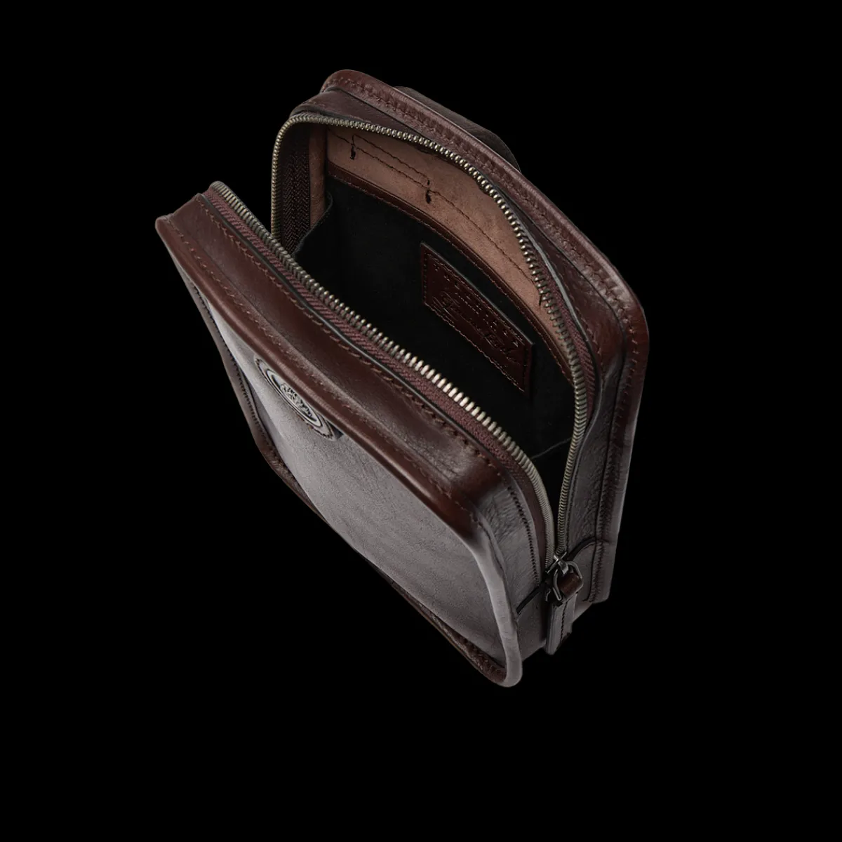 Tracolla in pelle uomo-The Bridge Online