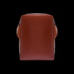 Tracolla in pelle uomo con zip frontale-The Bridge Clearance