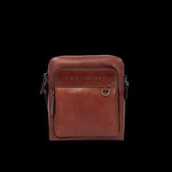 Tracolla in pelle uomo small size-The Bridge Sale