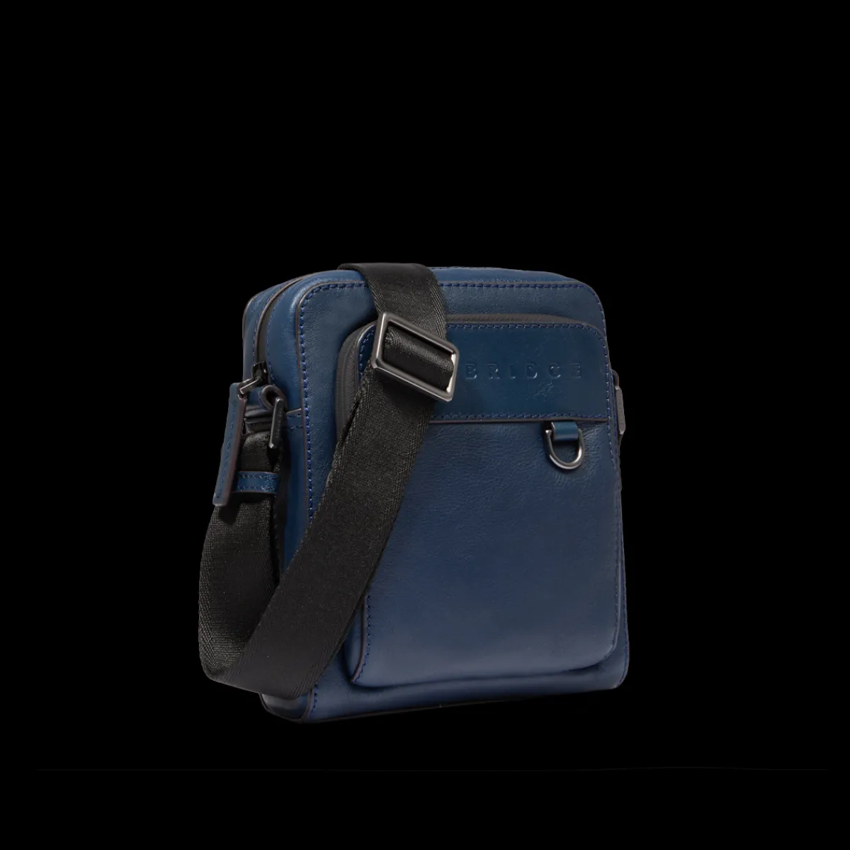 Tracolla in pelle uomo small size-The Bridge Sale