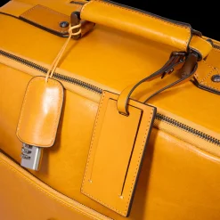 Trolley in pelle-The Bridge Discount