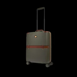 Trolley in pelle e policarbonato cabin-The Bridge Sale