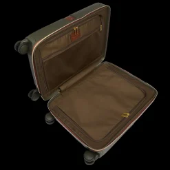 Trolley in pelle e policarbonato cabin-The Bridge Sale