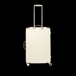 Trolley in pelle e policarbonato medium-The Bridge Hot