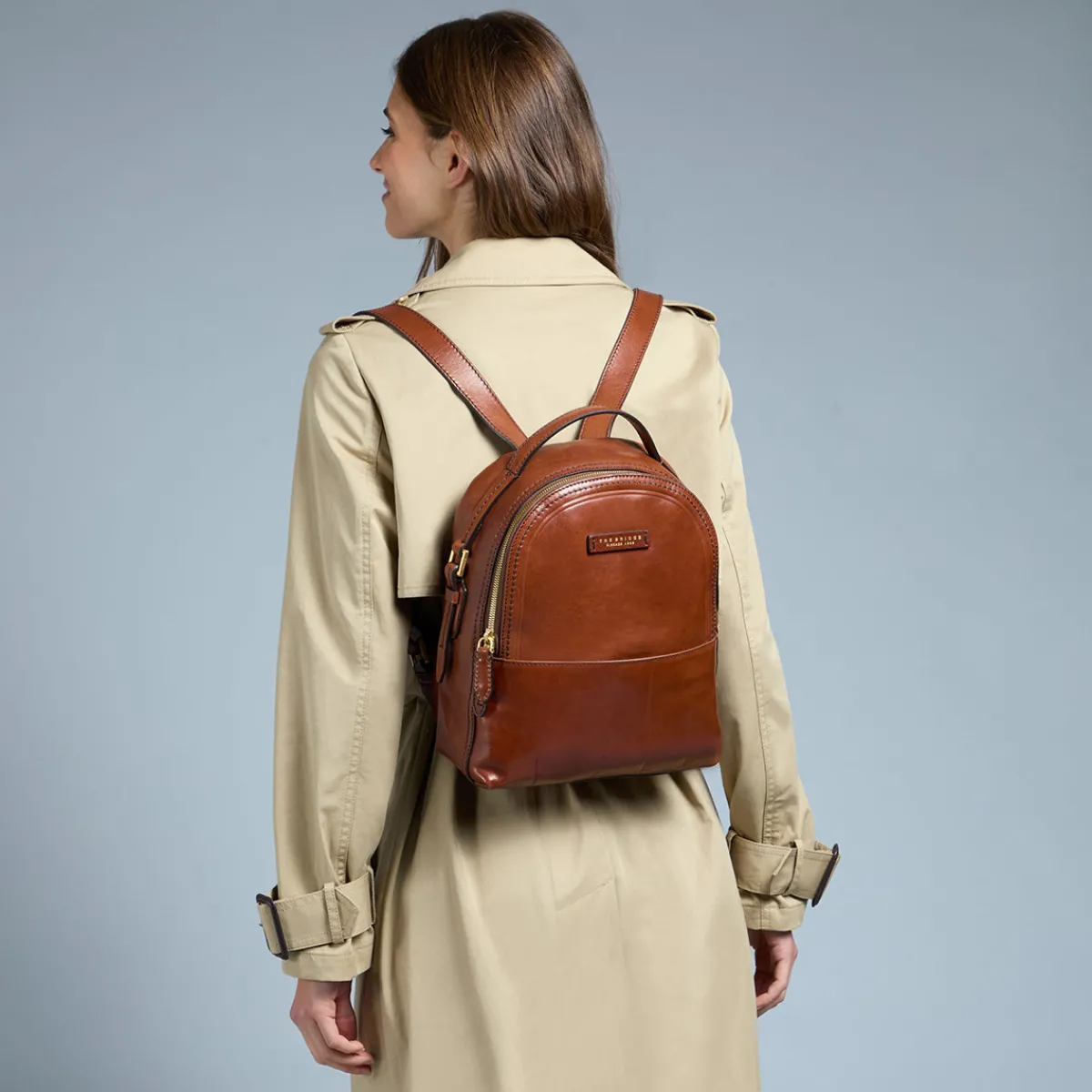 Zainetto in pelle da donna-The Bridge Outlet