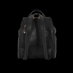 Zaino donna pelle con tasca frontale-The Bridge Sale