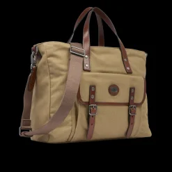 Zaino in pelle e tessuto uomo-The Bridge Hot