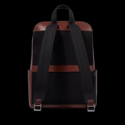 Zaino in pelle porta pc uomo-The Bridge